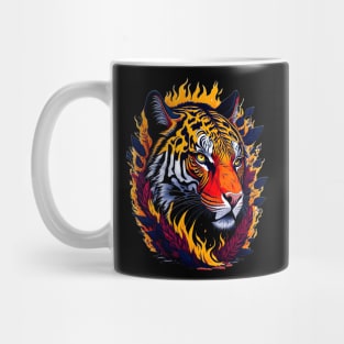 Flaming Tigre Mug